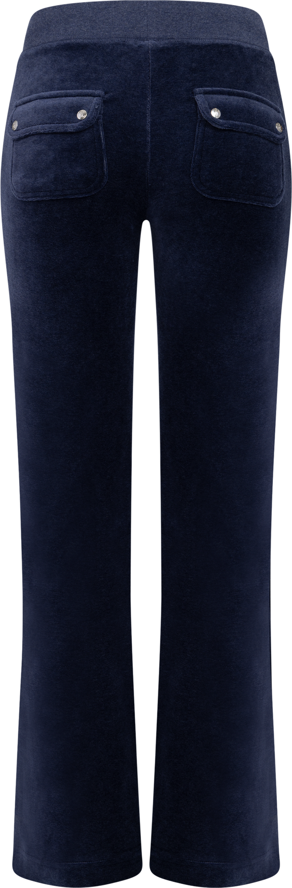 Layla Low Rise Flare Pocketed - Dark Blue Marl