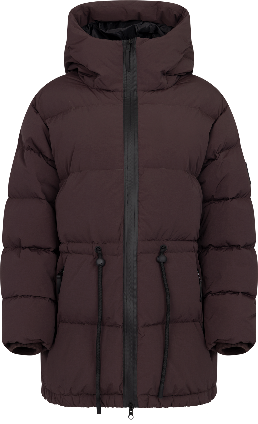 Pernille Down Puffer Jacket - Brown