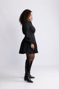 Vinda Boucle Dress - Black