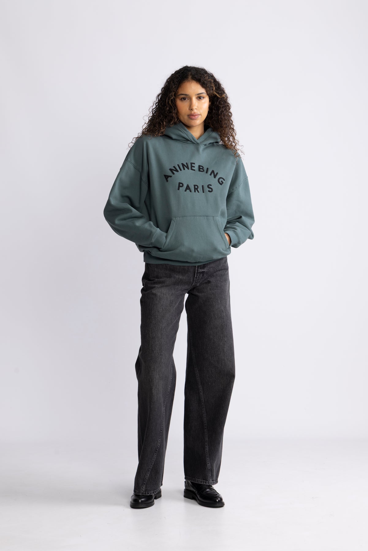 Harvey Sweatshirt Paris - Dark Teal