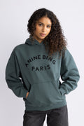 Harvey Sweatshirt Paris - Dark Teal