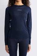 Performance Wool Long Sleeve - Navy