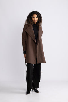 Yr Coat - Chocolate Brown