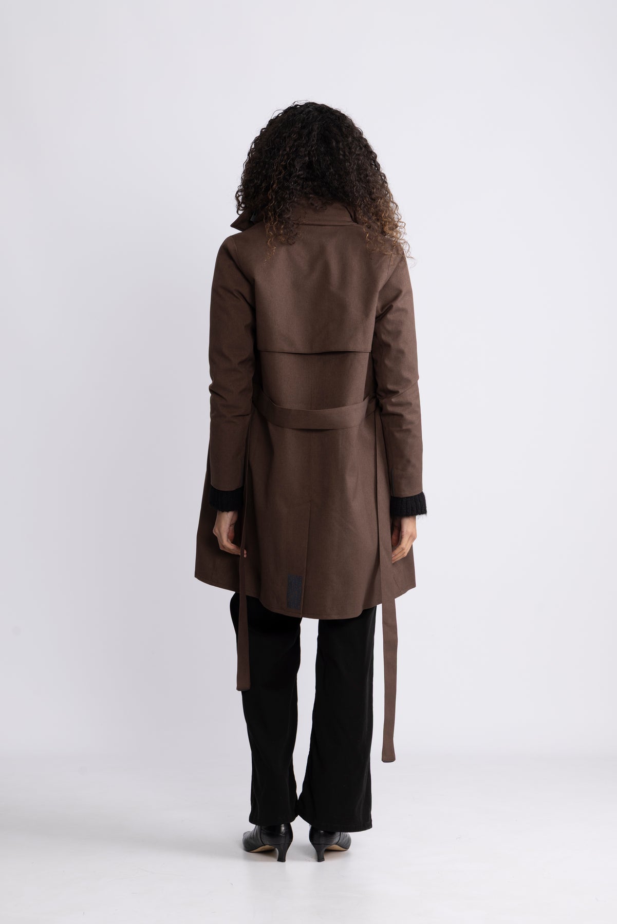 Yr Coat - Chocolate Brown
