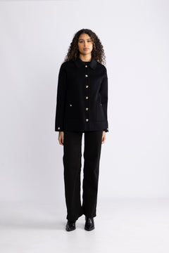 Luca Jacket - Black Cashmere Blend