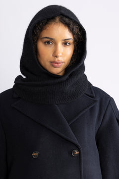 Soft Wool Balaclava - Black