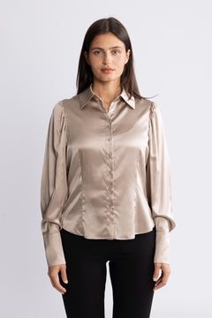 Pixie Blouse - Champagne