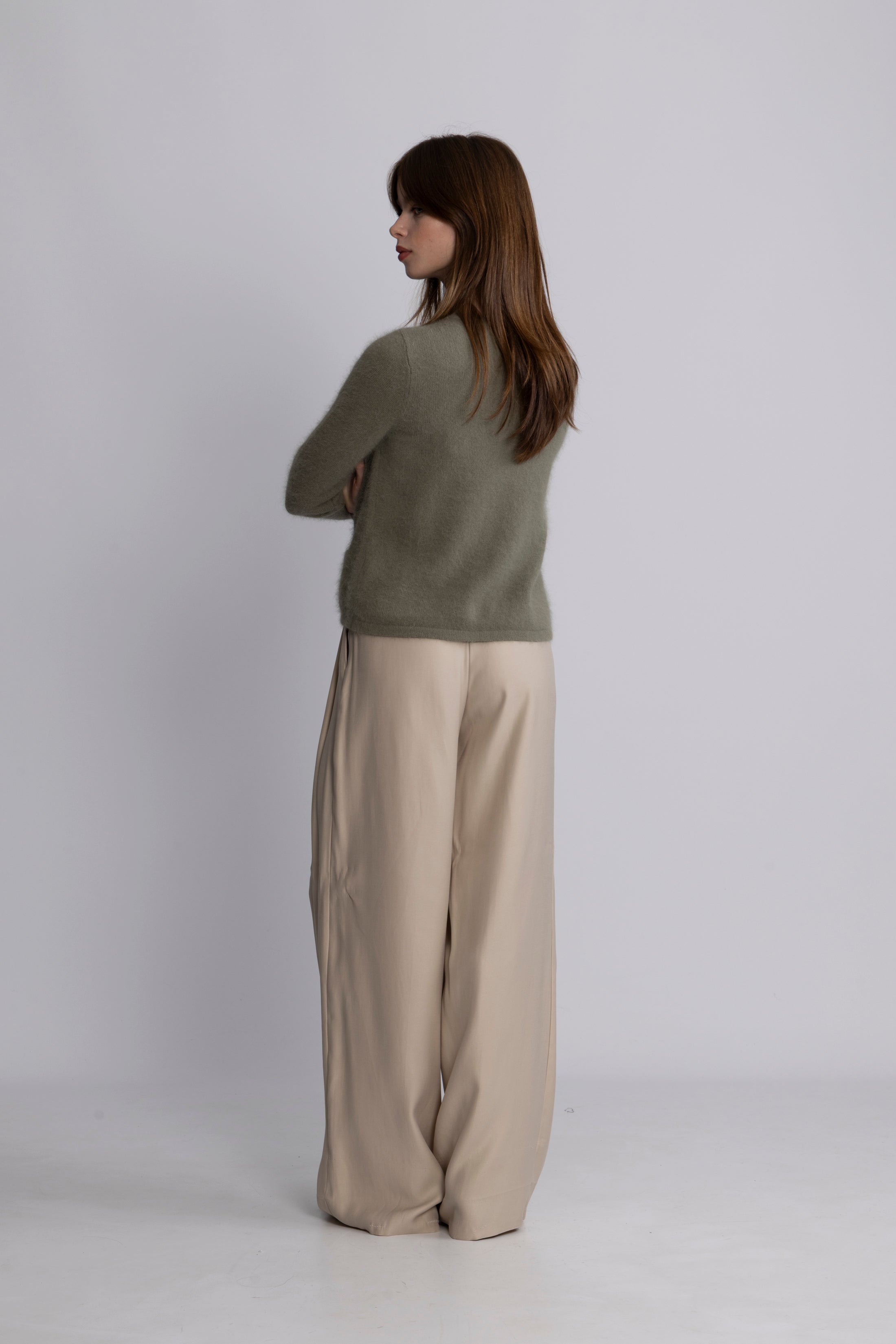 Ashley Cardigan - Oliven