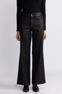 Dara Coated Pant - Black