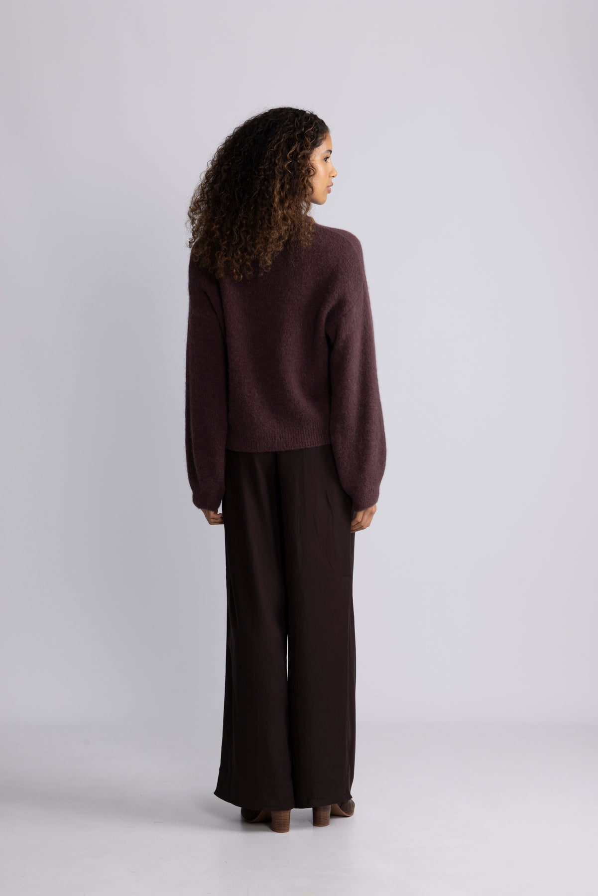 Kae Knit - Medium Brown