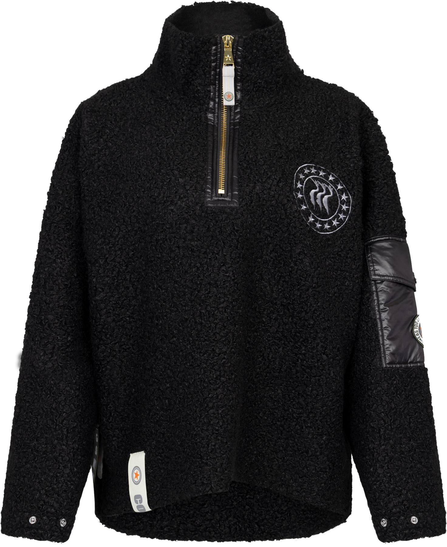 Nini Half Zip - Black