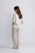 Flannel Pajama Set Gift Box - Cream
