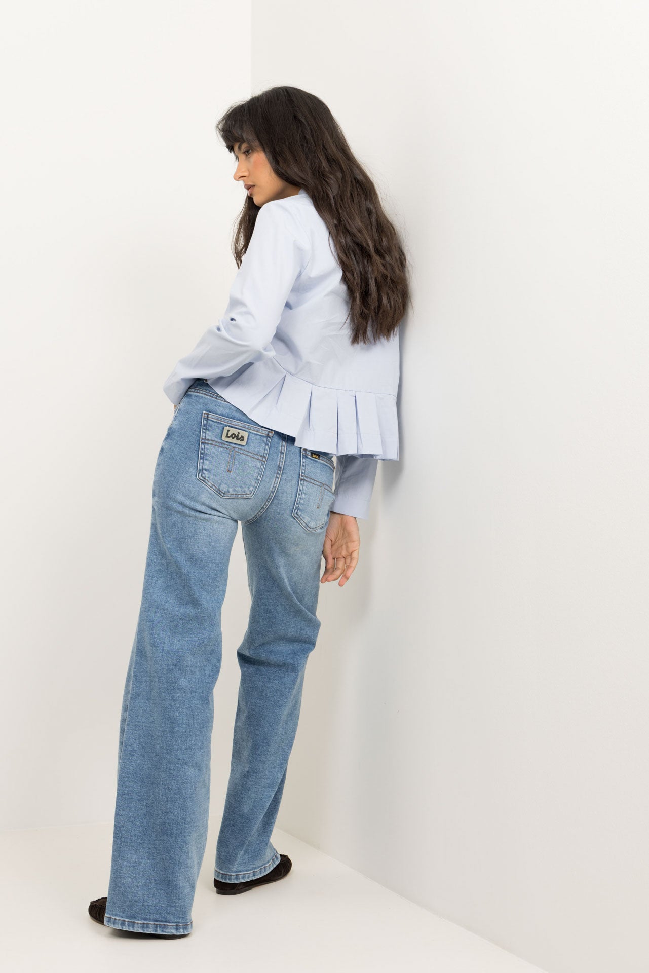 Lois Jeans - Jeans - Palazzo - Hypersoft Bleach - Bleach - Villoid