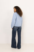 Emma Tieband Quilt Jacket - Blue