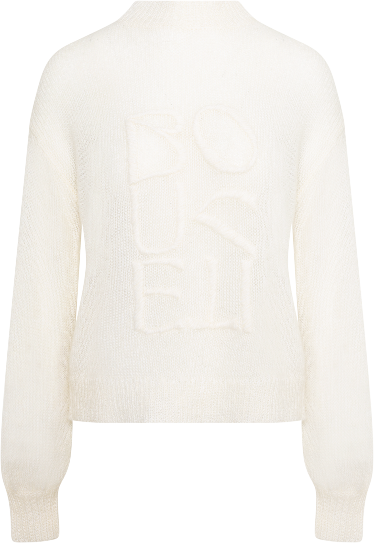 Bouveti Mohair Knit Sweater - Off White
