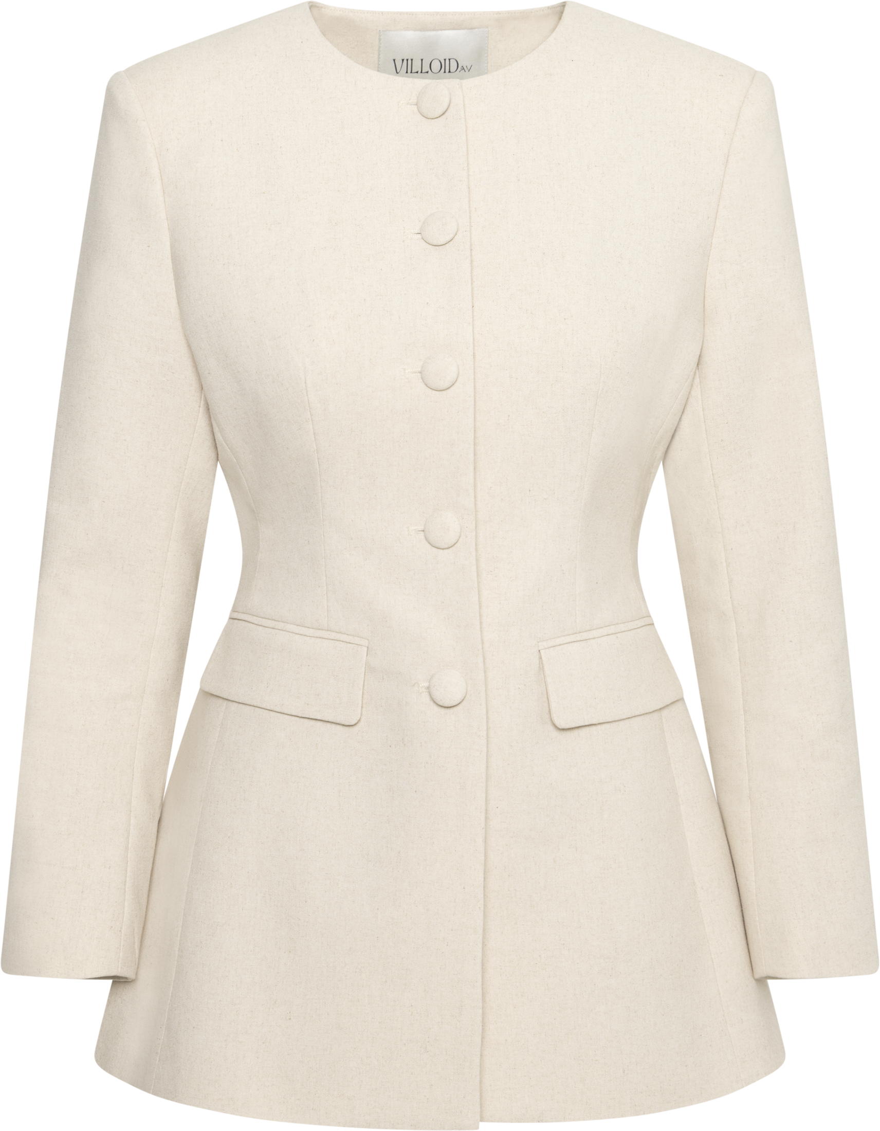 Emilie Linen Blazer - Beige