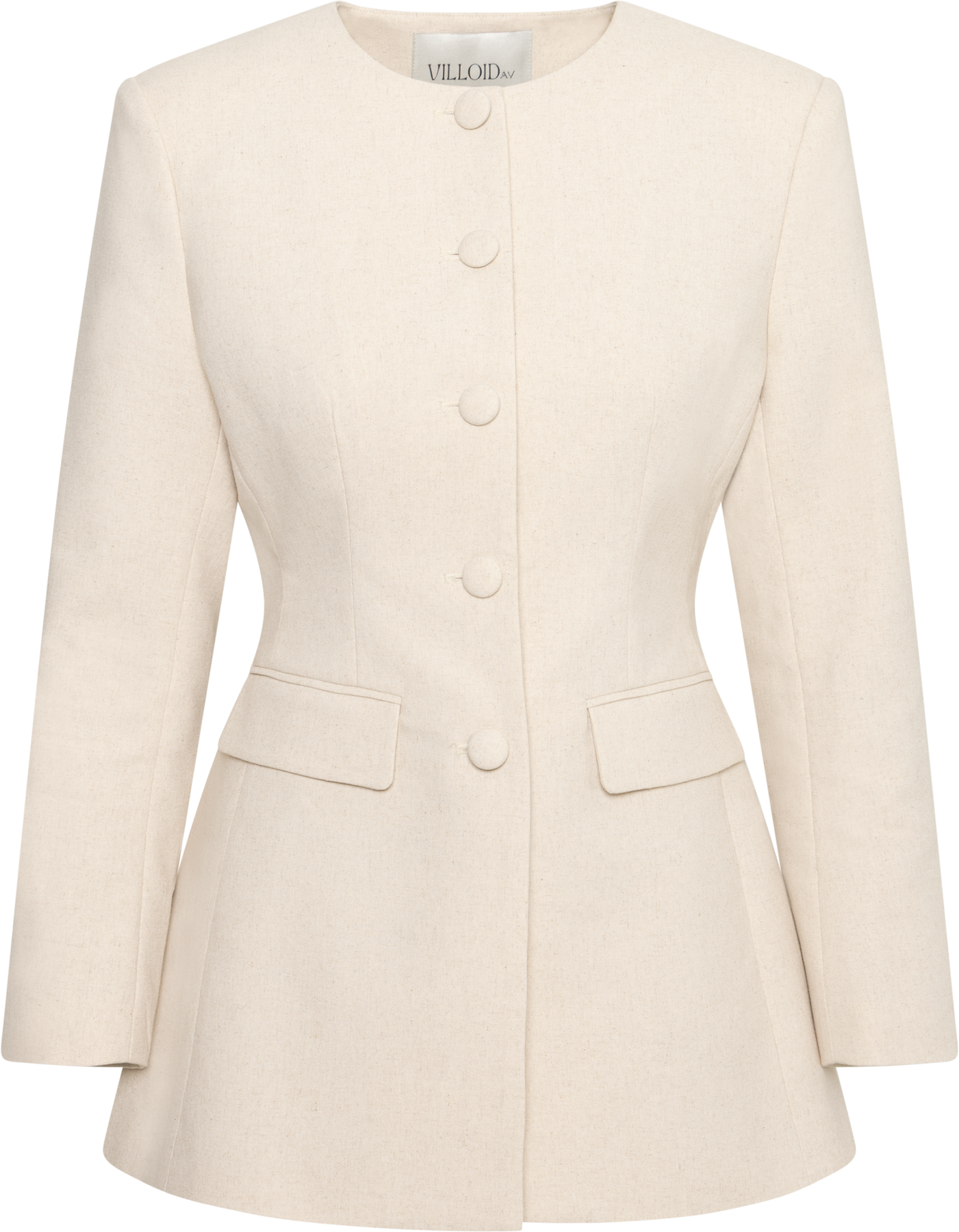 Emilie Linen Blazer - Beige
