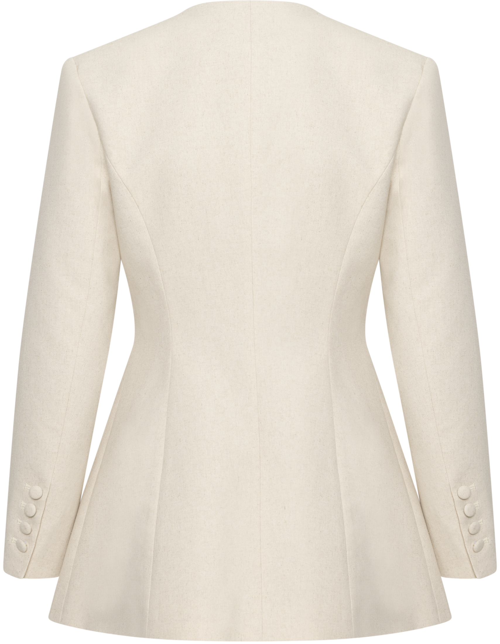 Emilie Linen Blazer - Beige