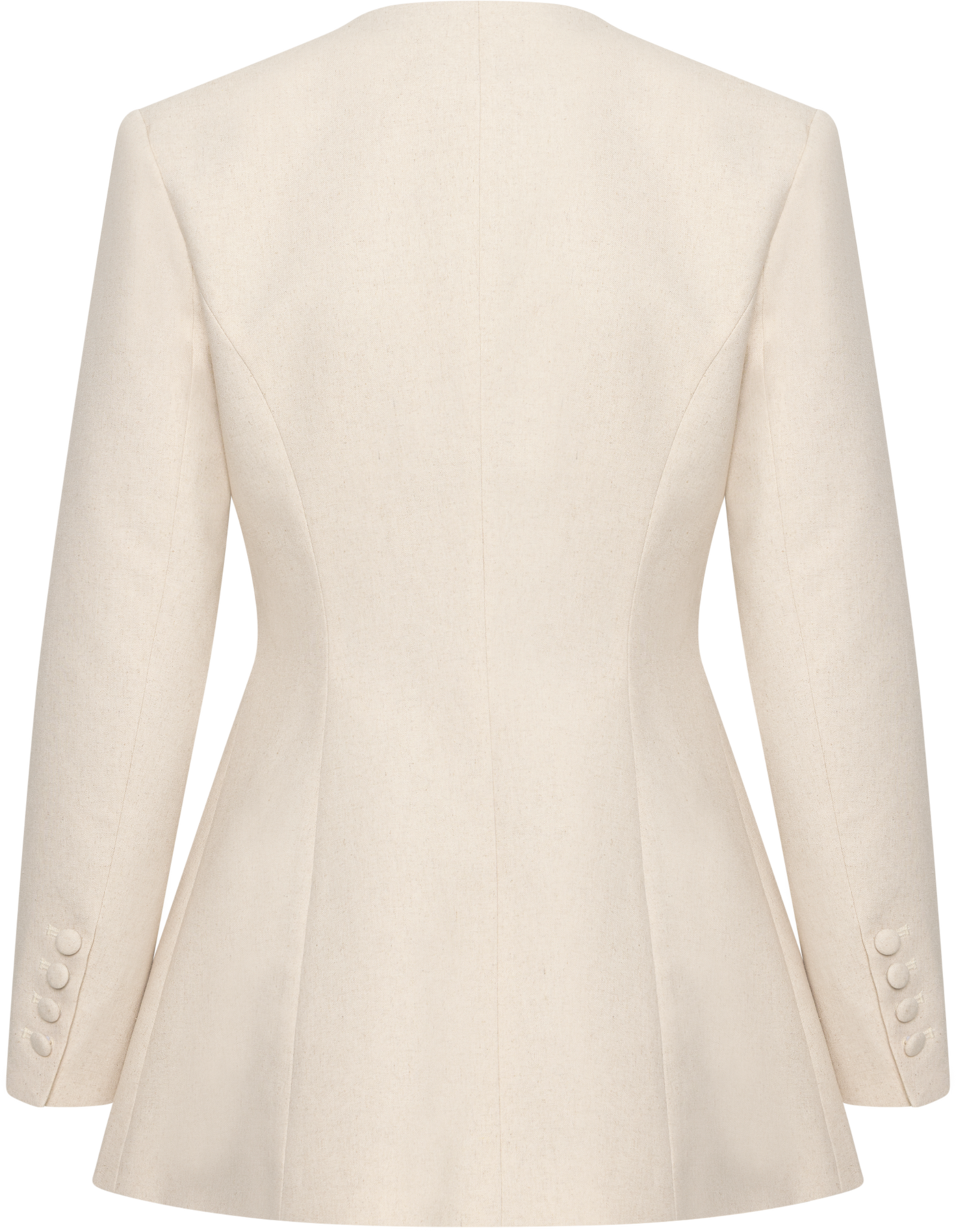 Emilie Linen Blazer - Beige