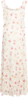 Cecilia Slip Maxi Dress - Pink Floral