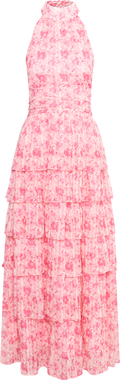 Ingalu Watercolor Dress - Pink