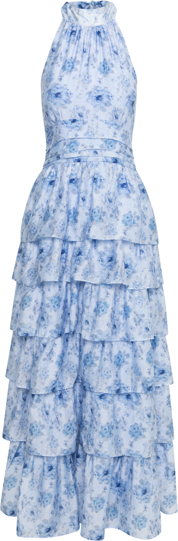 Ingalu Maxi Dress - Blue