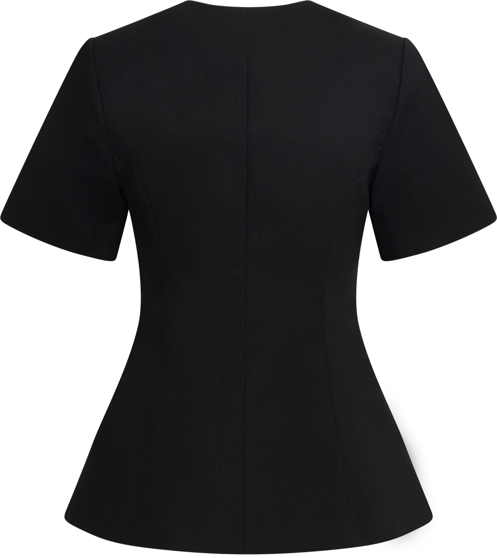 Elida Linen Blazer - Black