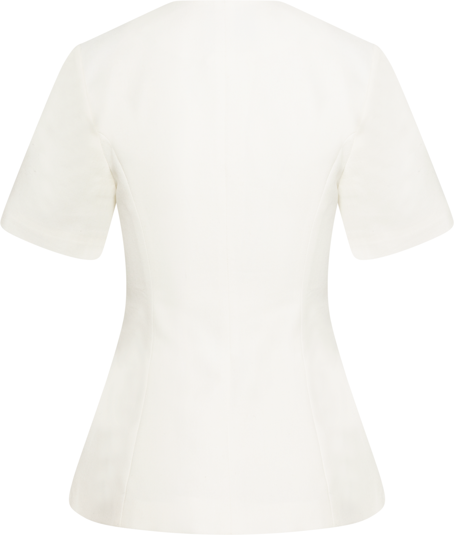 Elida Linen Blazer - White