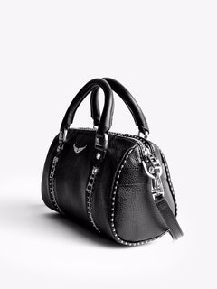 XS Sunny Grained Leather + Stu - Noir
