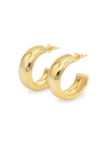 Bold Dome Hoops - Gold