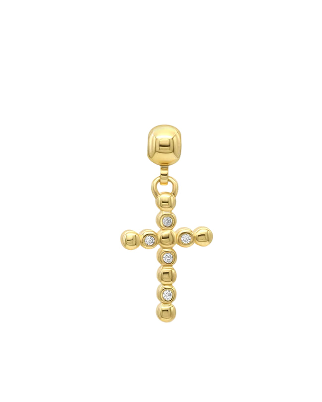 Cross Charm - Gold