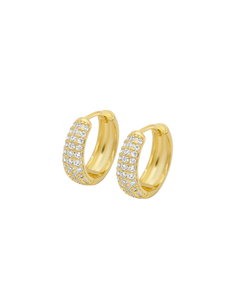Dome Hoops (M) - Gold