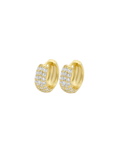 Dome Hoops (S) - Gold