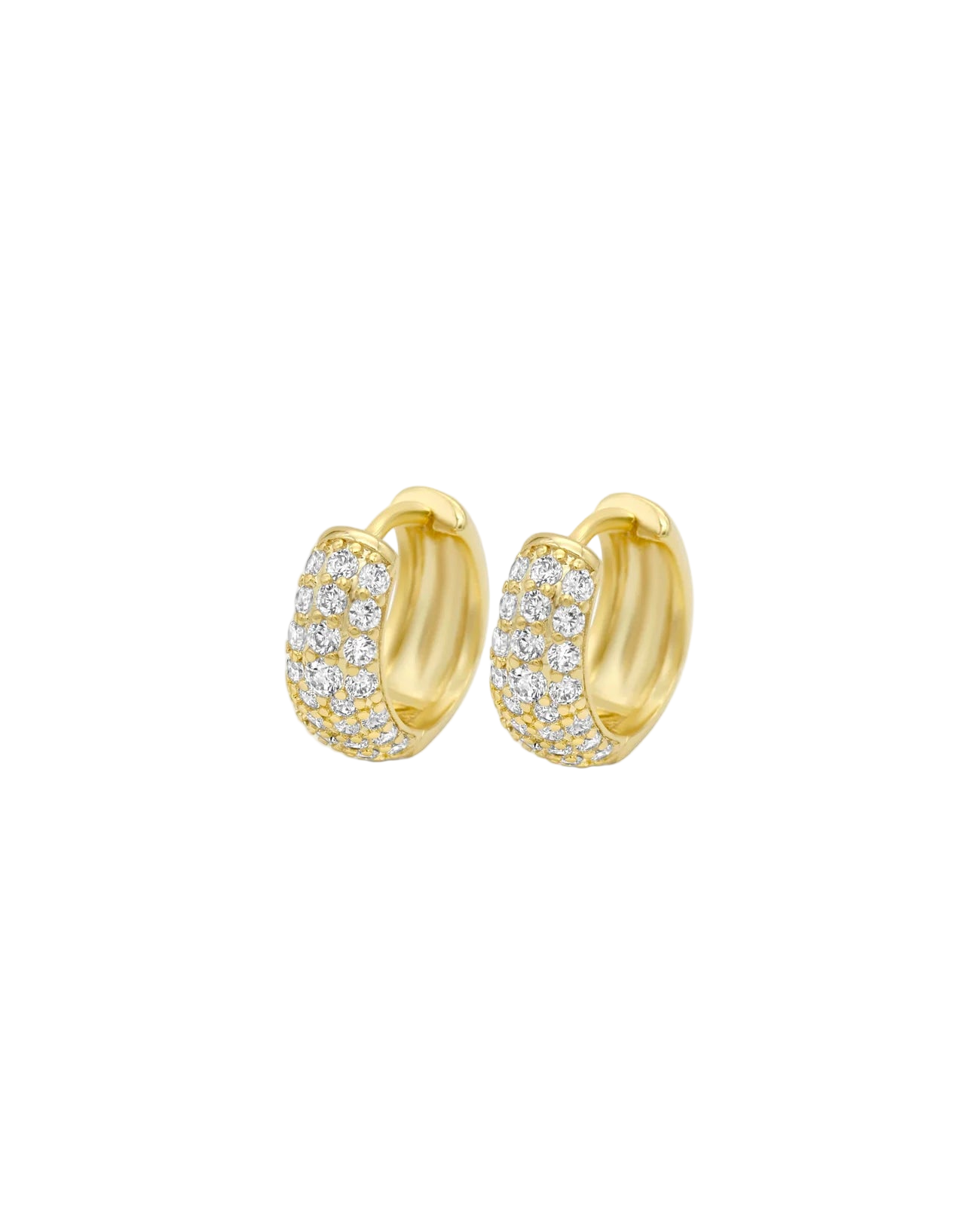 Dome Hoops (S) - Gold