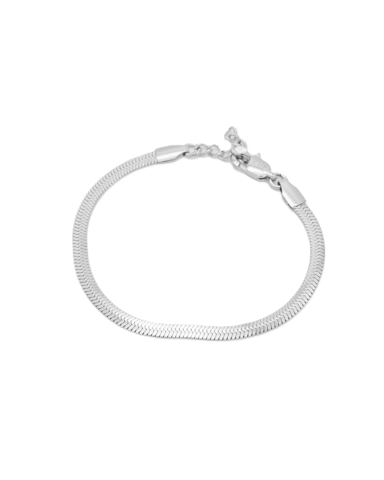 Bone Bracelet - Silver