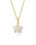 Pearl Star Necklace - Gold