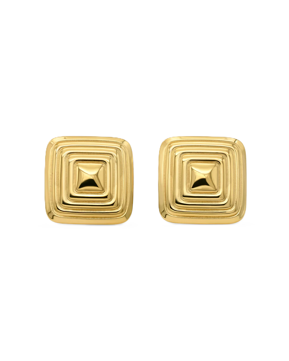 Layer Earrings - Gold