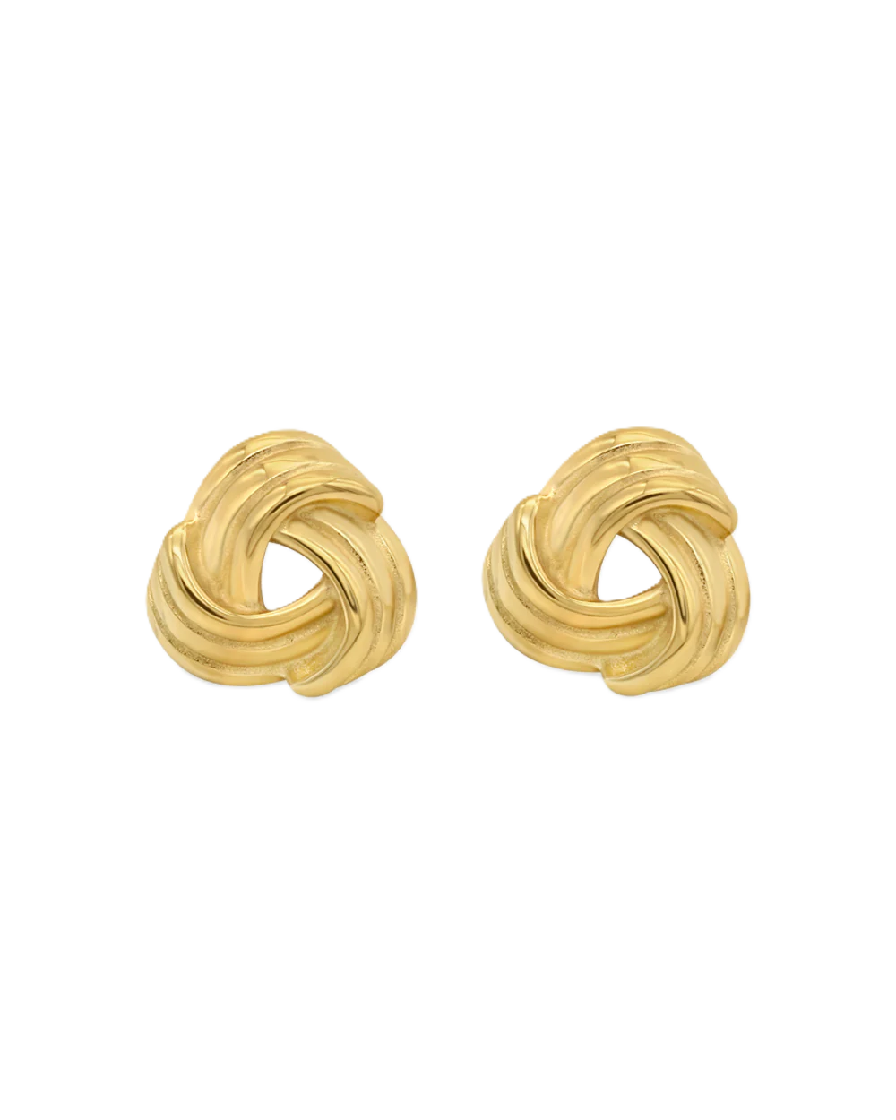 Knot Earrings - Gold