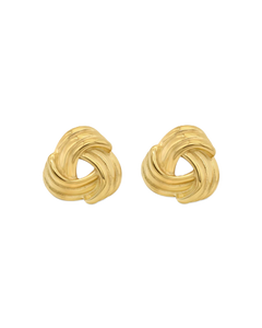 Knot Earrings - Gold