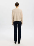 Lulu New Ls Knit Cardigan - Birch Melange