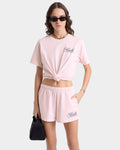 Health Script Disco Short - Pink Dolphin
