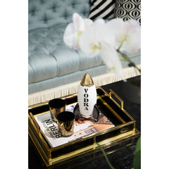 Rocket Decanter Vodka - White