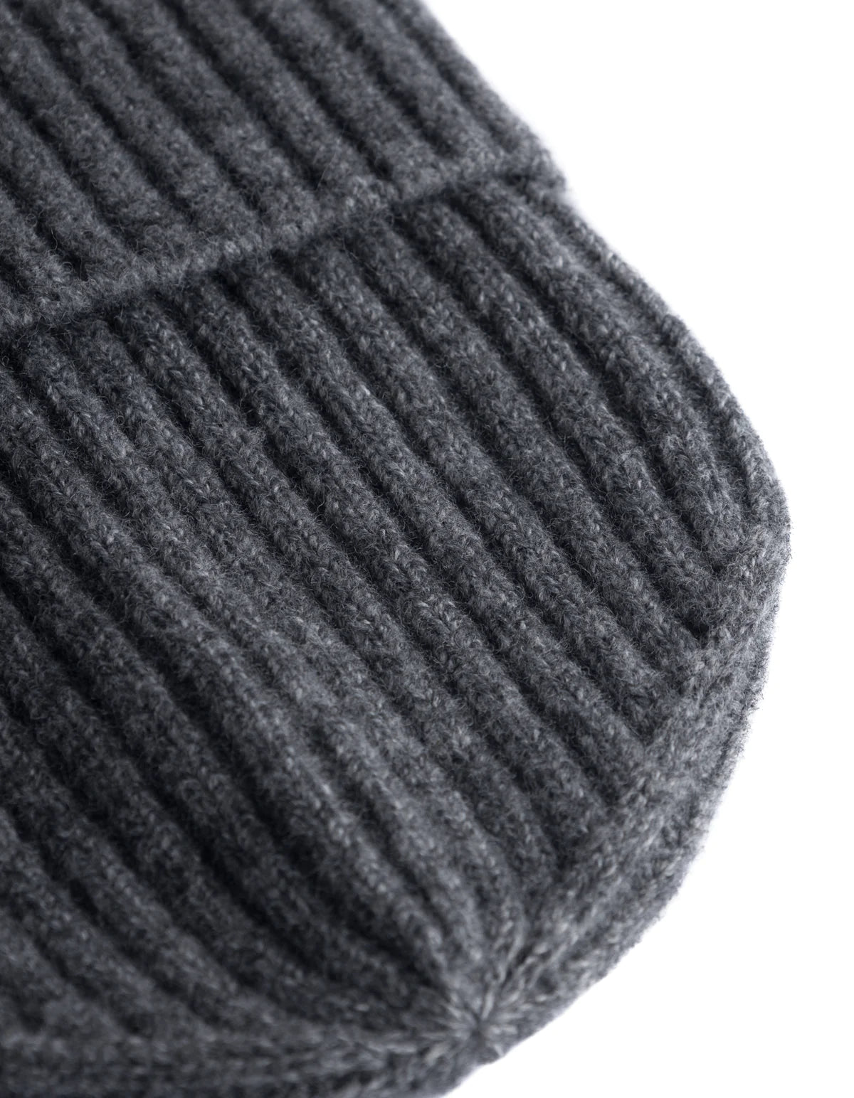 Wells Rib Beanie- Charcoal Mélange