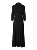 Yassavanna Long Shirt Dress - Black