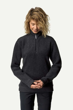 W's Alto Half Zip - True Black