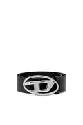 B-1Dr W Belt Oval D Logo - Black