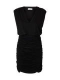 Slim Mira Reversible Sl Short Dress - Black