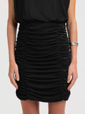 Slim Mira Reversible Sl Short Dress - Black
