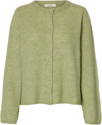 Lulu New Ls Knit Cardigan - Lint Melange