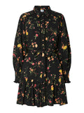 Yastilera Ls Shirt Dress - Black Botari